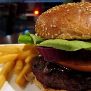 Biriyani grilled steak Burger