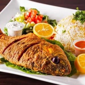 Biriyani whole fish